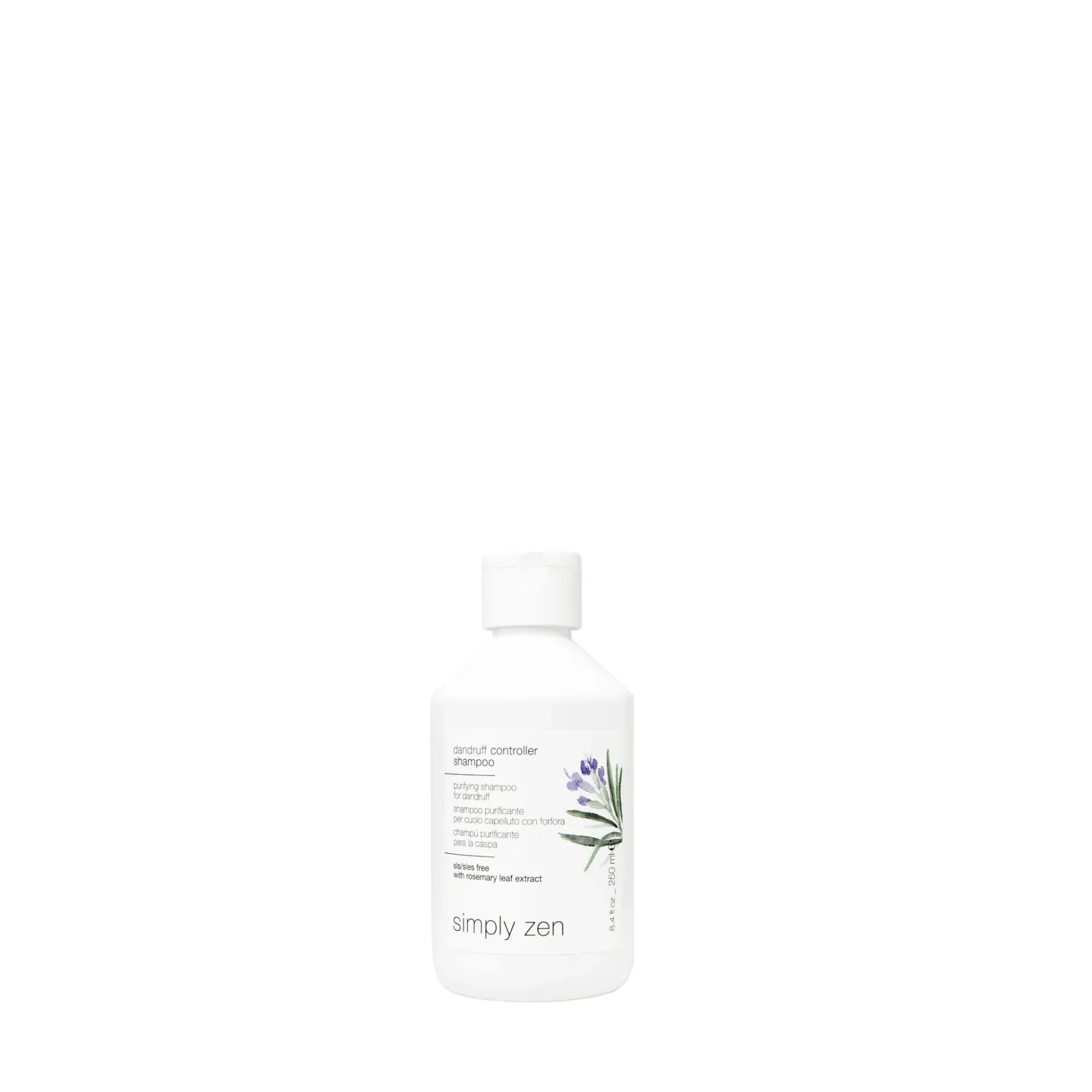 simply zen dandruff controller shampoo